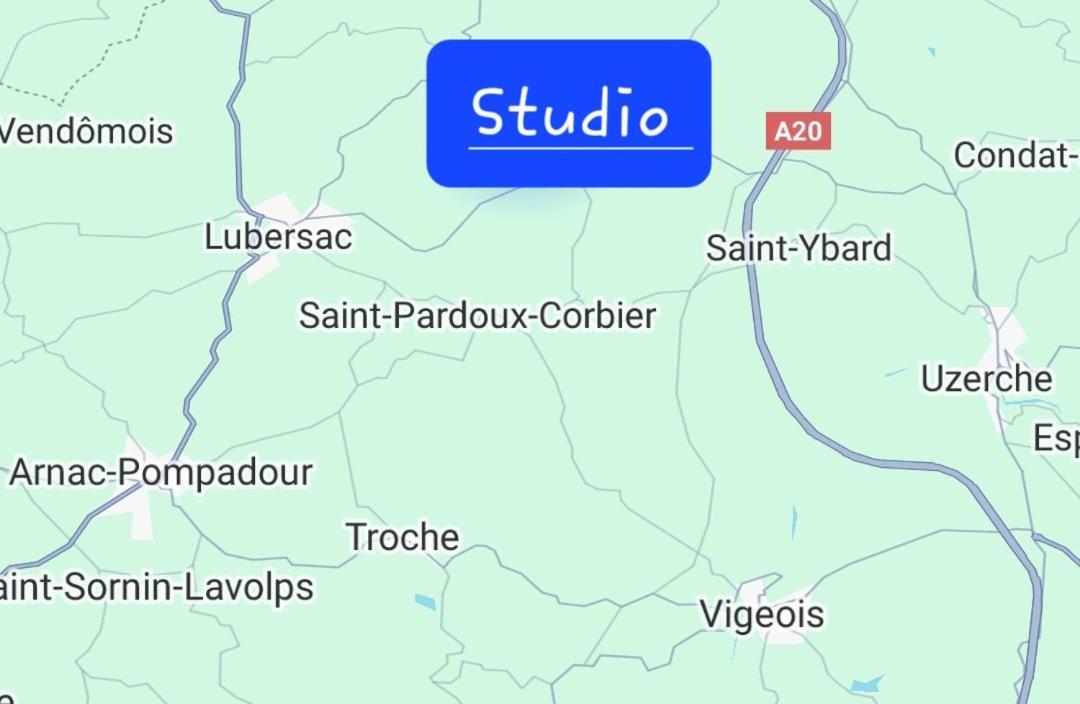 Studio L'Audrerie. Saint-Pardoux-Corbier Ngoại thất bức ảnh